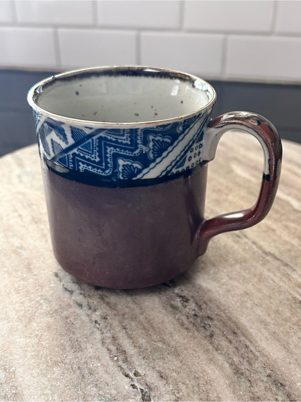 Vintage Takahashi Porcelain Mug from the 1970s